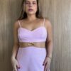 Vestido Sofi Rosa - Image 2